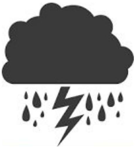 stormy lightning representing Luther’s transformative experience
