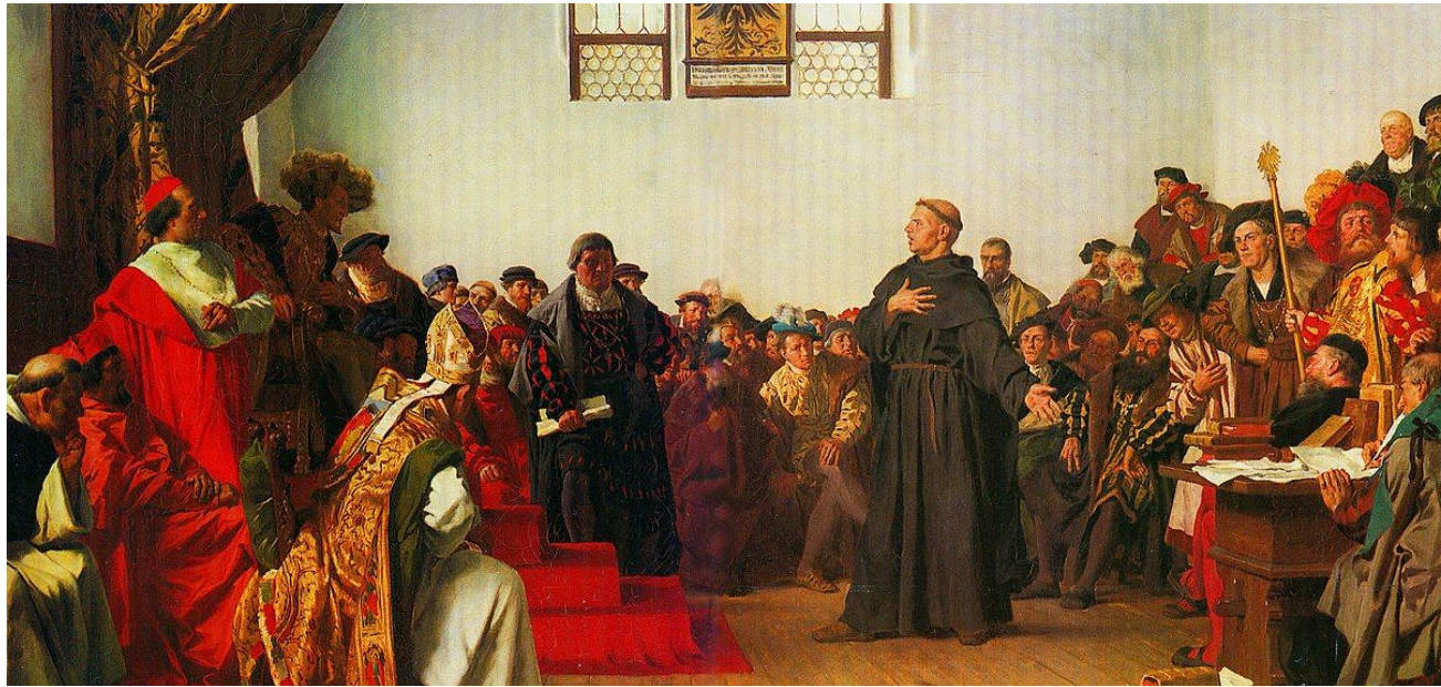 Imperial assembly during Luther’s trial